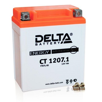 Аккумулятор DELTA AGM 7 А/ч СТ 1207.1 LBS