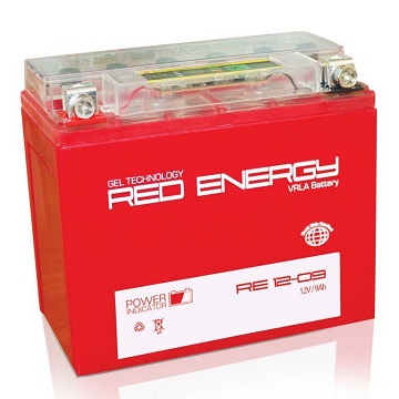  Red Energy Gel 9/ 1209 (YTX9-BS)